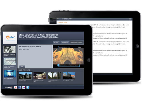 Sviluppo applicazioni Tablet IPad per Enel