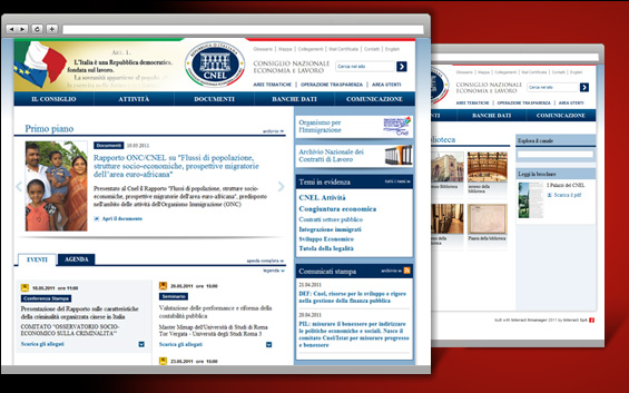 Il nuovo sito web del CNEL
