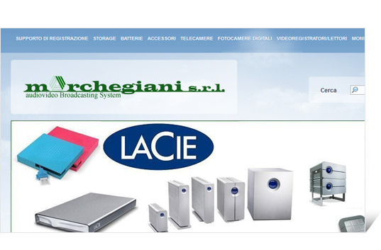 Sito E-commerce Marchegiani