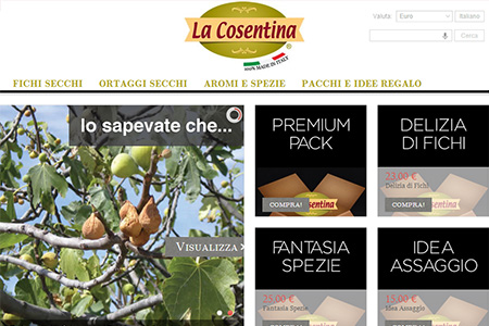 la cosentina e-commerce